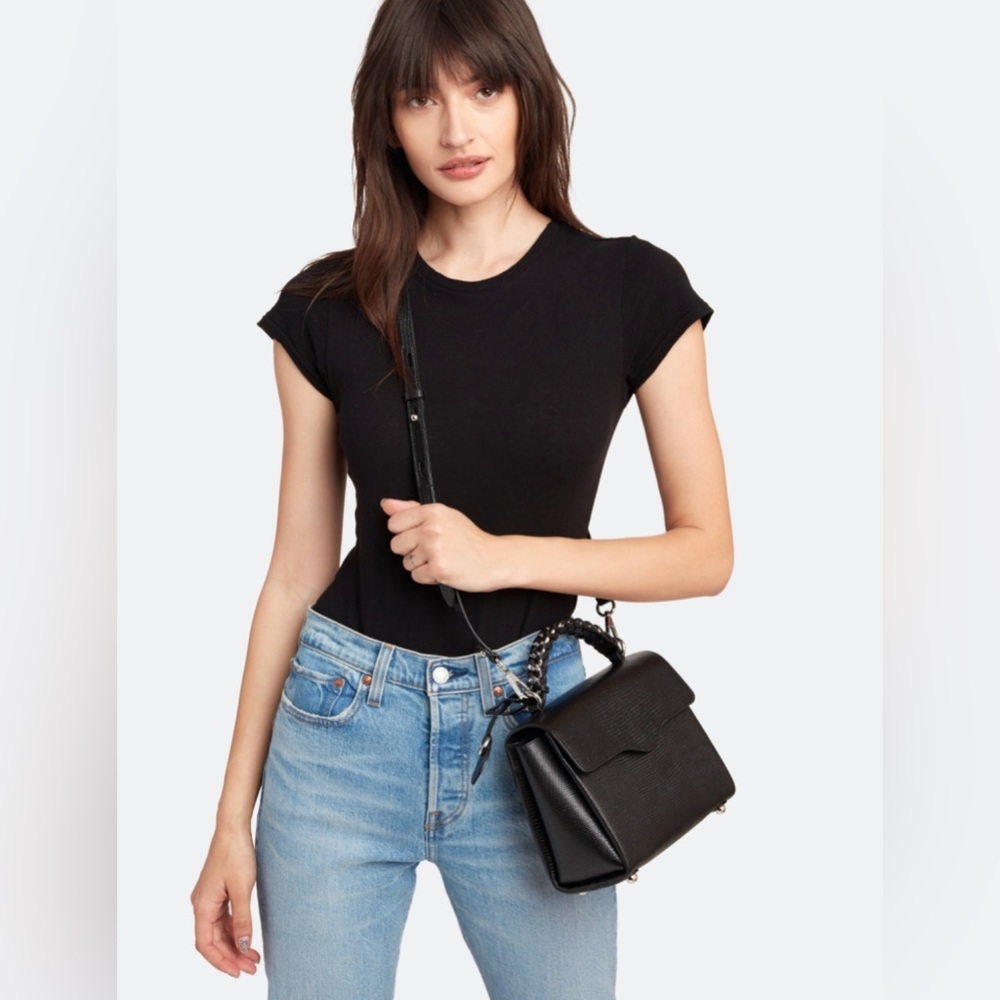 NWT Rebecca Minkoff Chain Satchel with Dust Bag